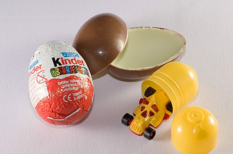 Kinder Surprise eggs