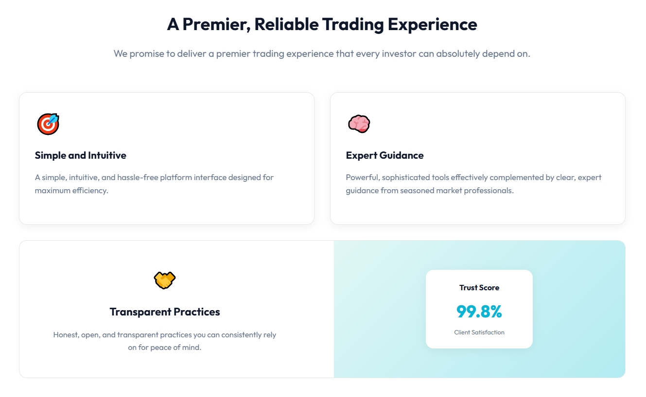 Kixy Trading Interface